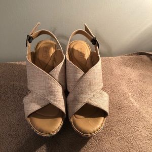 Wedge sandals